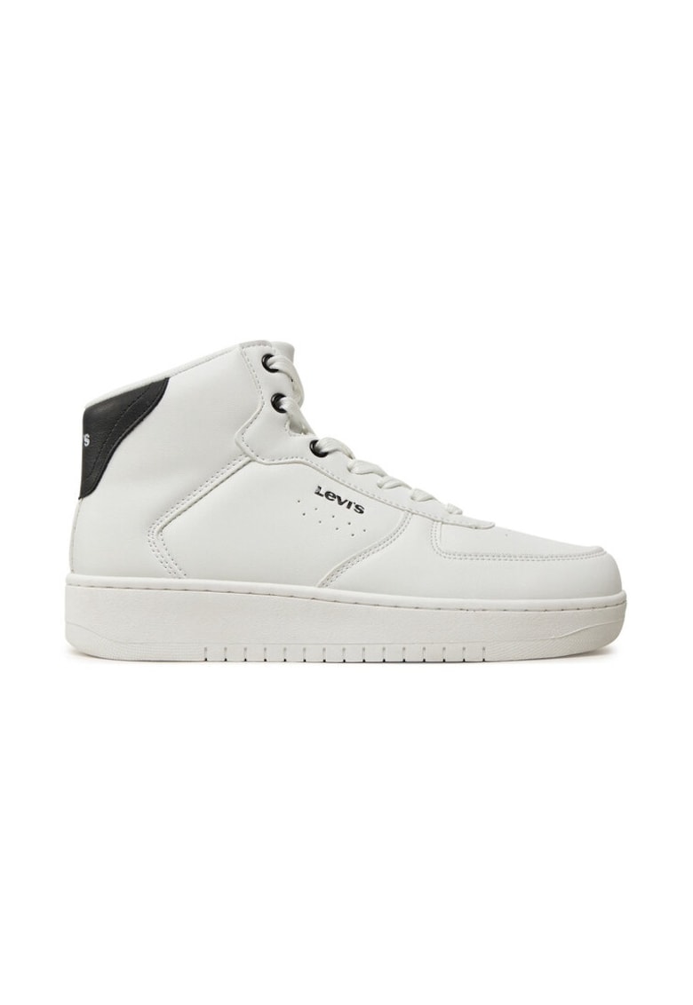 Pantofi dama - 22457 - Piele ecologica - Alb