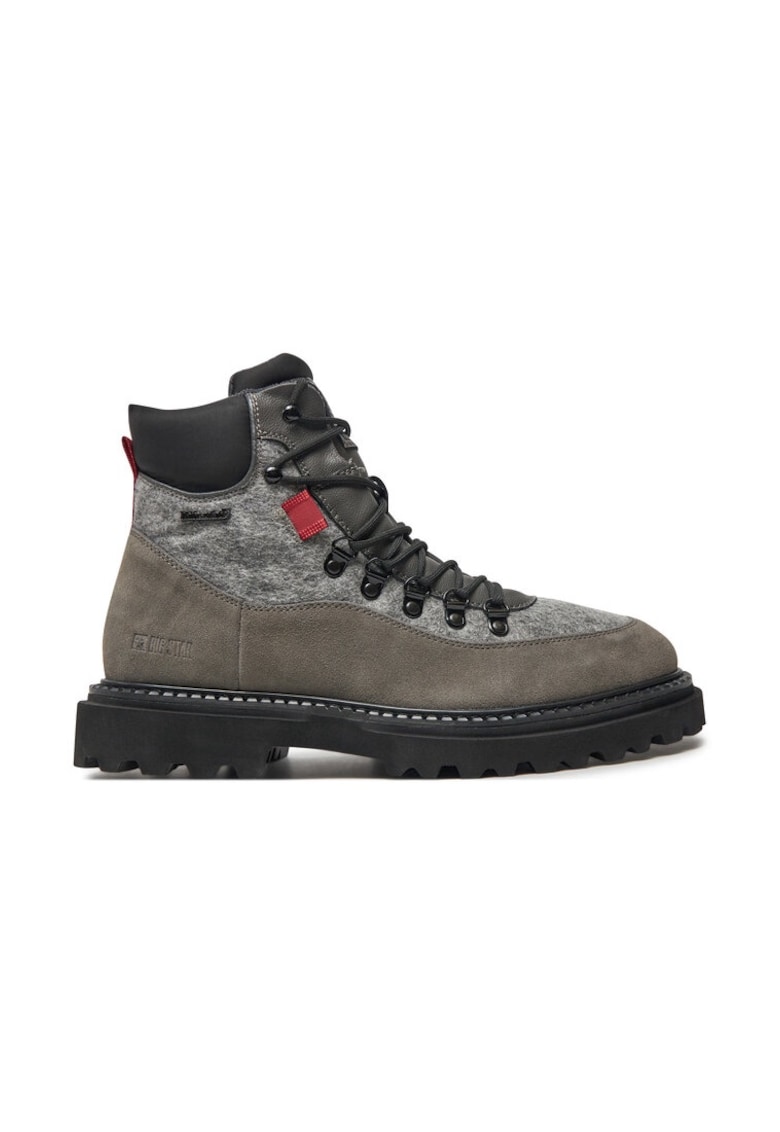 Ghete barbati - 71189 - Piele naturala - Gri