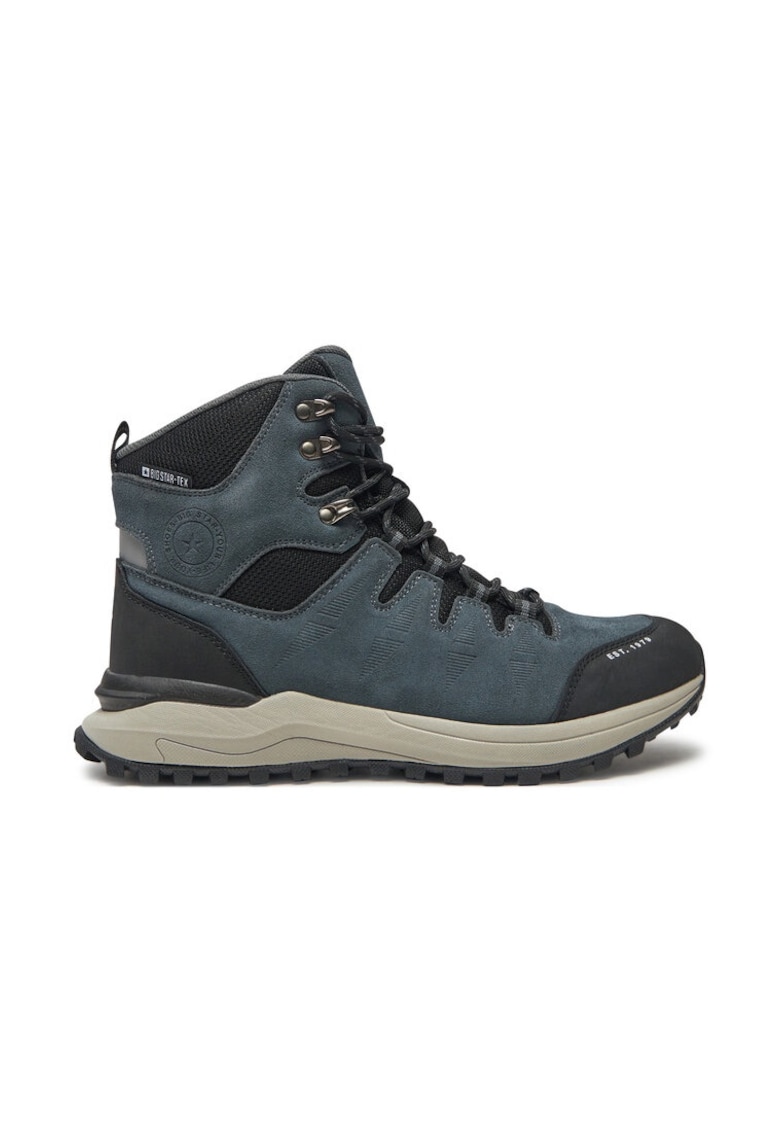 Big Star Shoes Ghete barbati - 71356 - Piele naturala - Gri