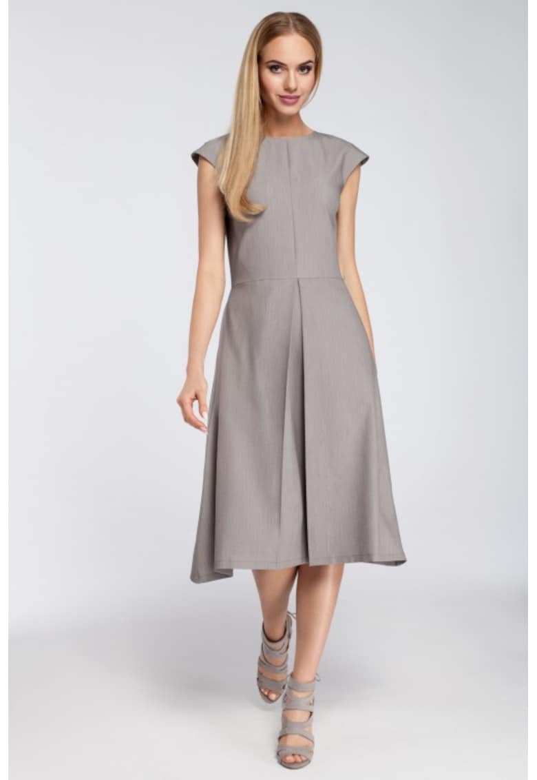 Rochie midi evazata -