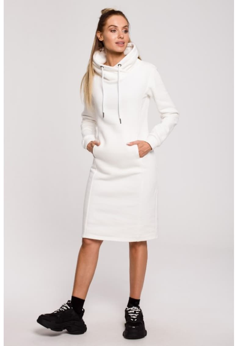 Rochie cu guler inalt -