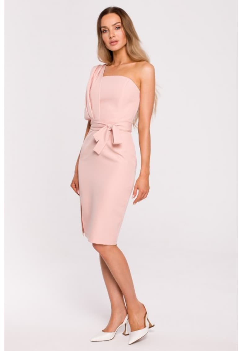 Rochie cambrata pe un umar -