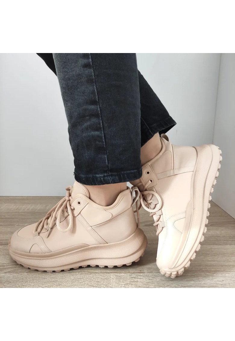 Ghete Elegante Dama F682-2 Bej - Beige