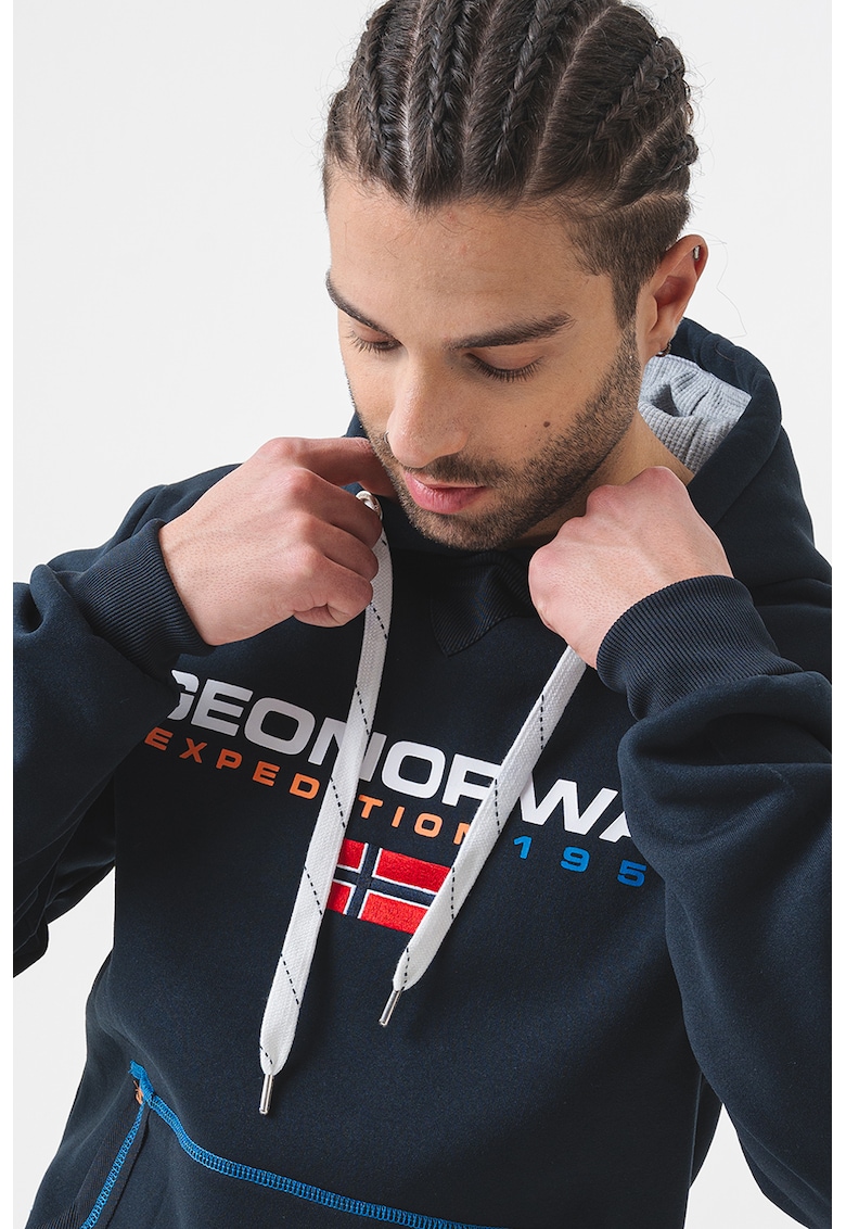 Hanorac regular fit cu logo