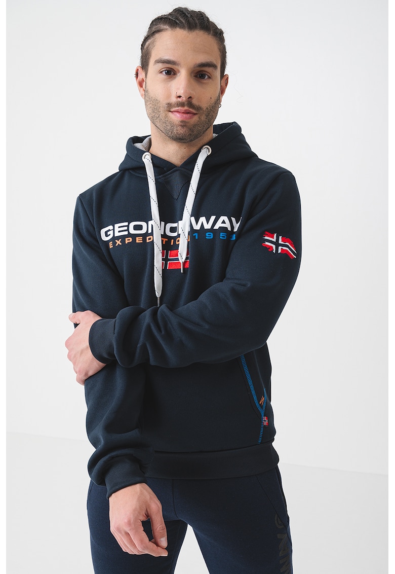 Hanorac regular fit cu logo