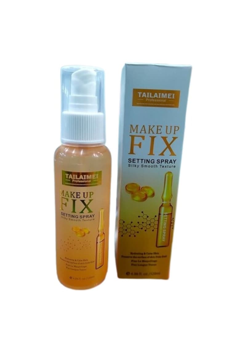 Spray Fixare Machiaj - Cu Efect Relaxant -  Make Up Fix - Silky Smooth - 120 ml
