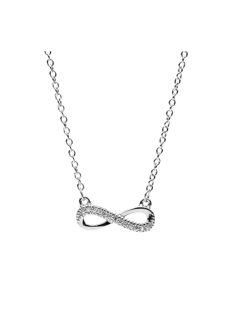 Colier Argint Infinity Love