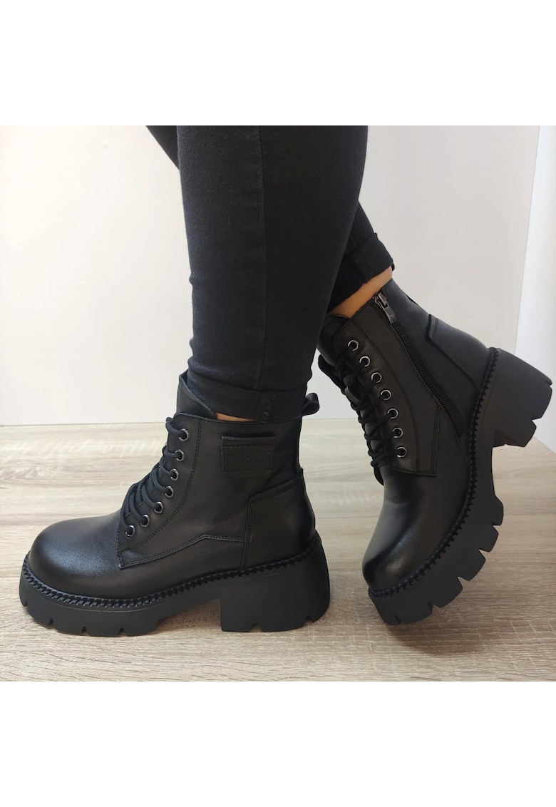 Formazione Ghete Casual Dama H099 Negre - 39 - Negru