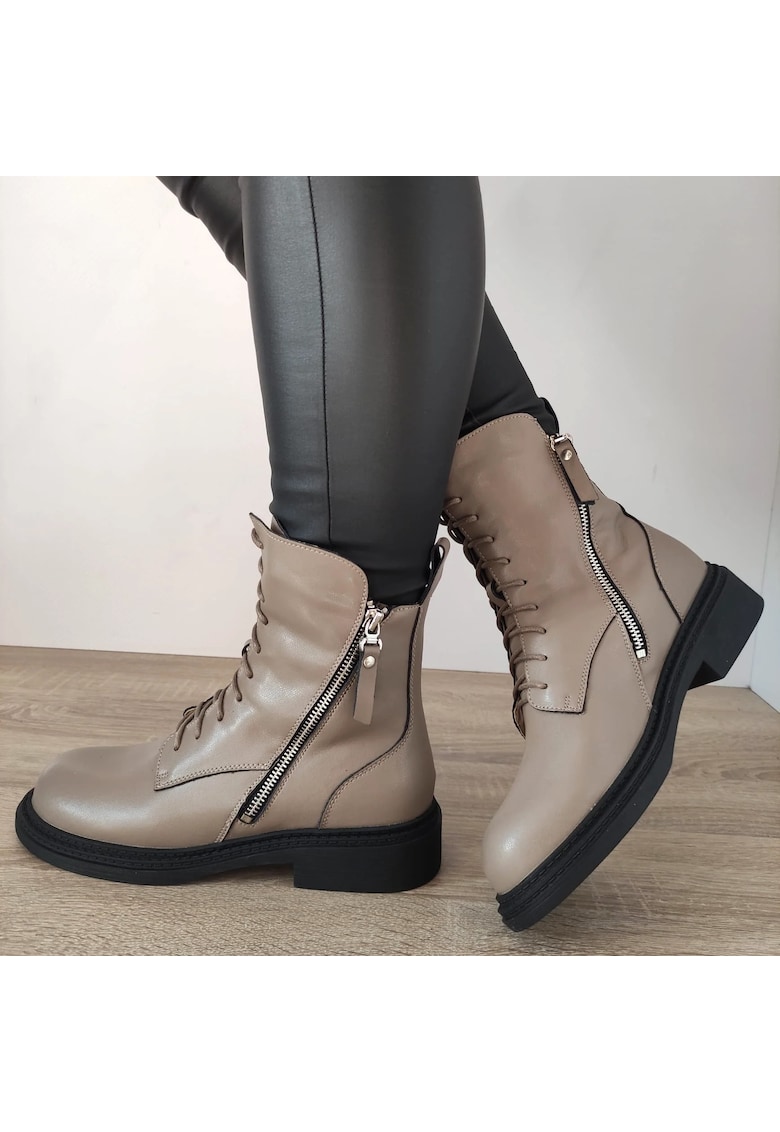 Ghete Casual Dama D5051E Grej - Grej - Grej