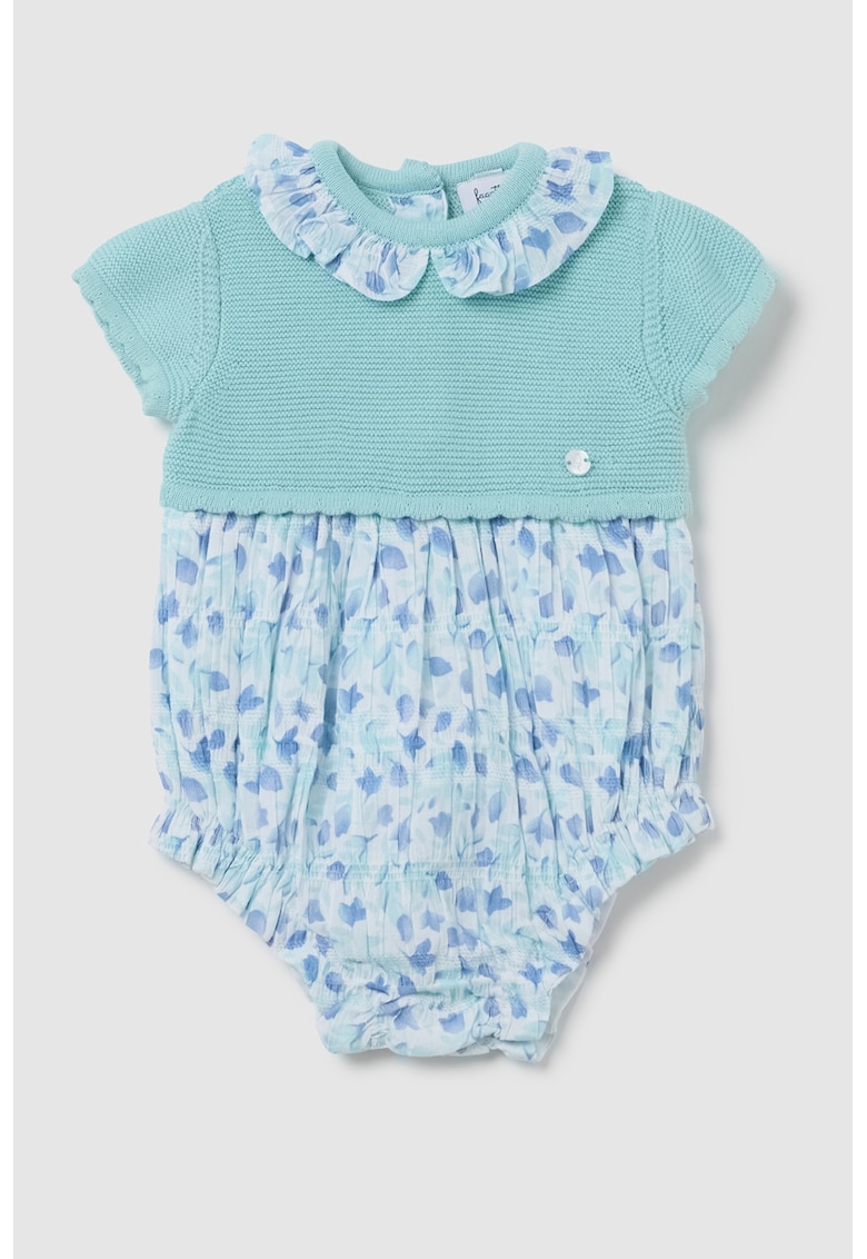 Body de bumbac cu guler BabyDoll