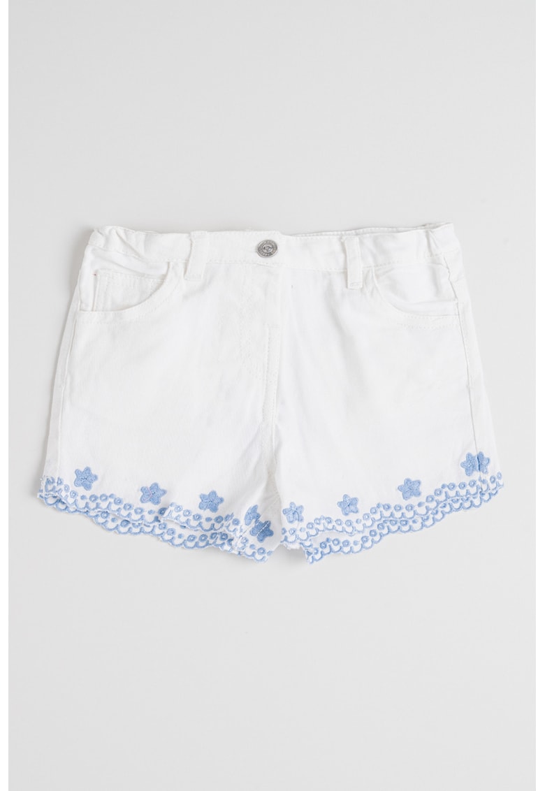 Blugi scurti cu broderie