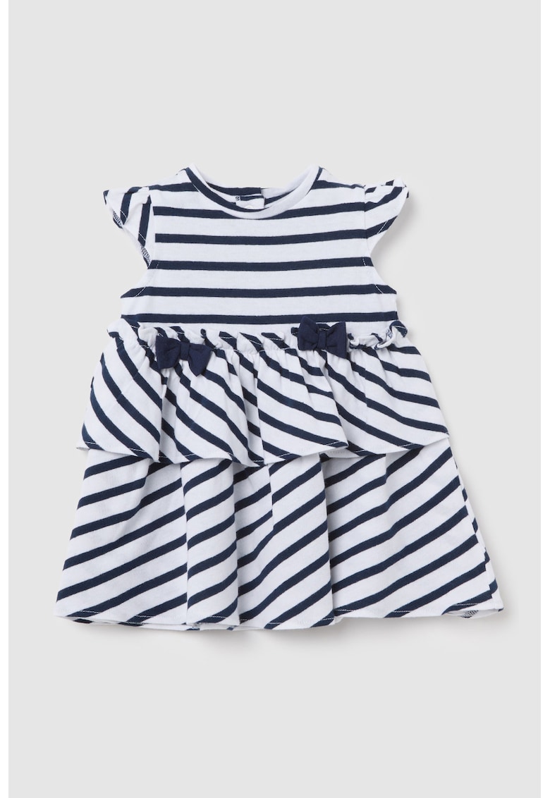 Rochie stratificata cu dungi Rochie stratificata cu dungi