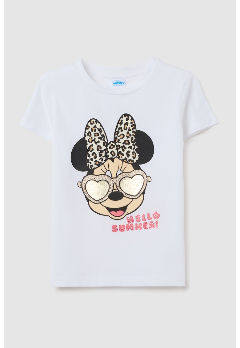 Tricou cu imprimeu Minnie Mouse Tricou cu imprimeu Minnie Mouse