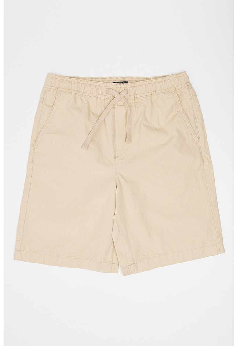 Pantaloni scurti de bumbac cu snururi