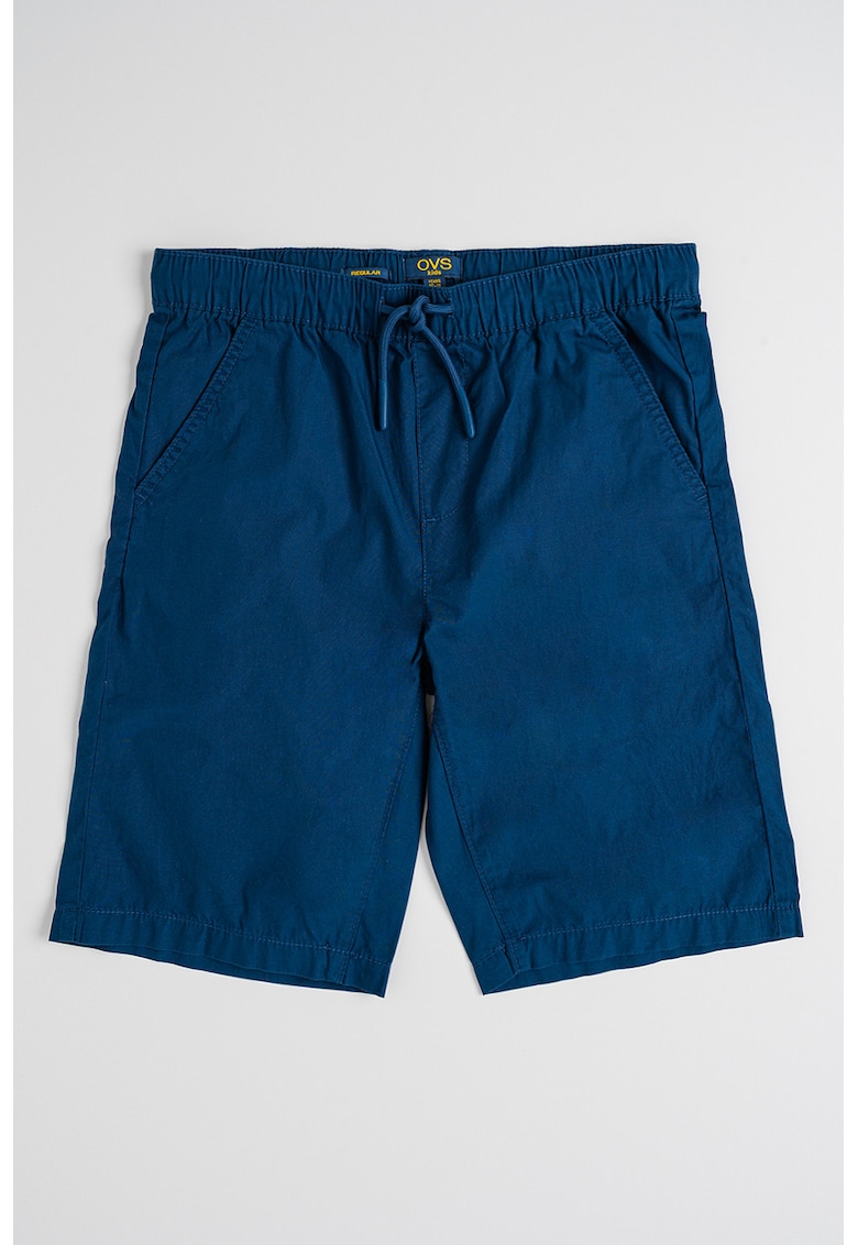 Pantaloni scurti de bumbac cu snururi