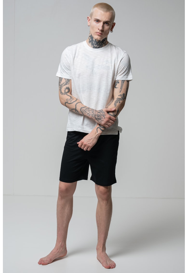 Pijama scurta din bumbac