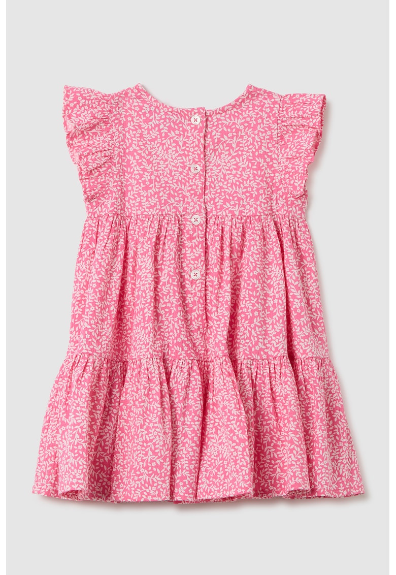 Rochie cu croiala stratificata - model si maneci scurte