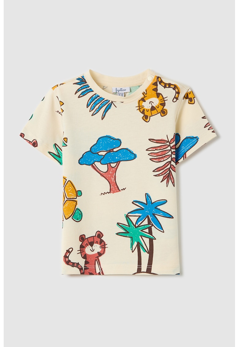 Tricou cu imprimeu cu animale