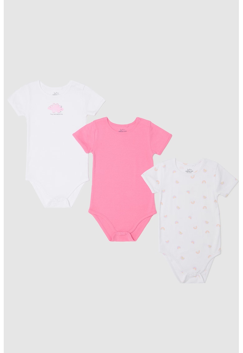 Set de body-uri de bumbac - 3 perechi