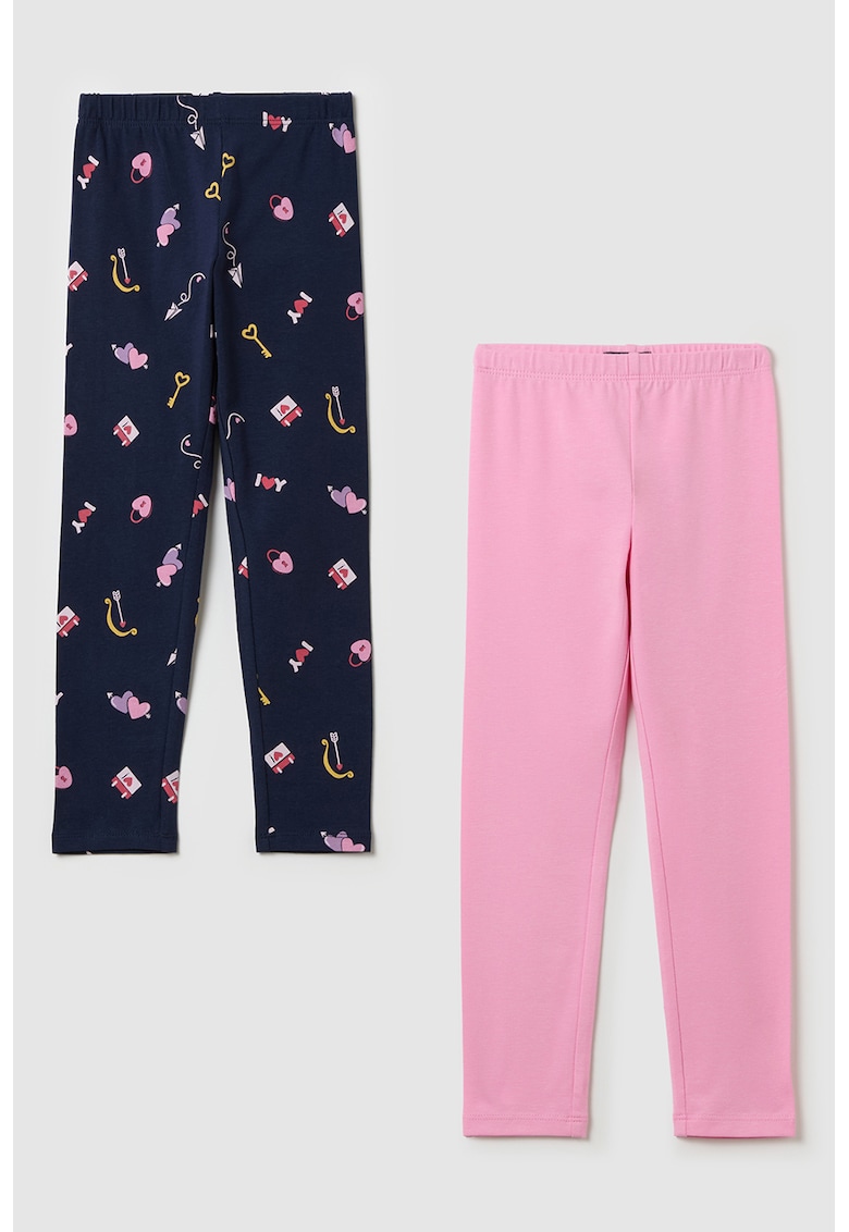 Set de pantaloni din amestec de bumbac - 2 perechi