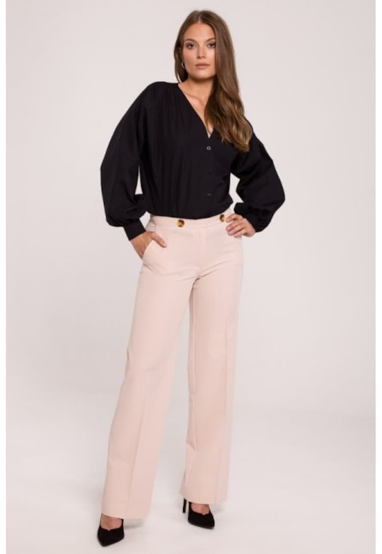 Pantaloni cu croiala dreapta -