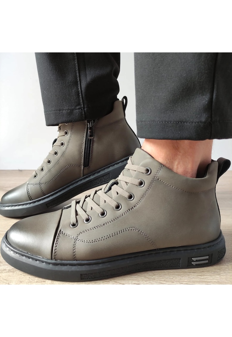 Ghete Casual Barbati H6008 Grej - 41 - Grej