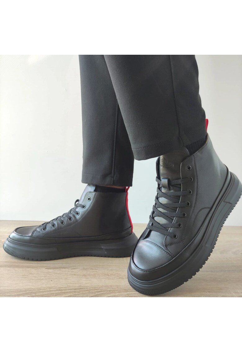 Ghete Casual Barbati A22301 - Negru - Negru