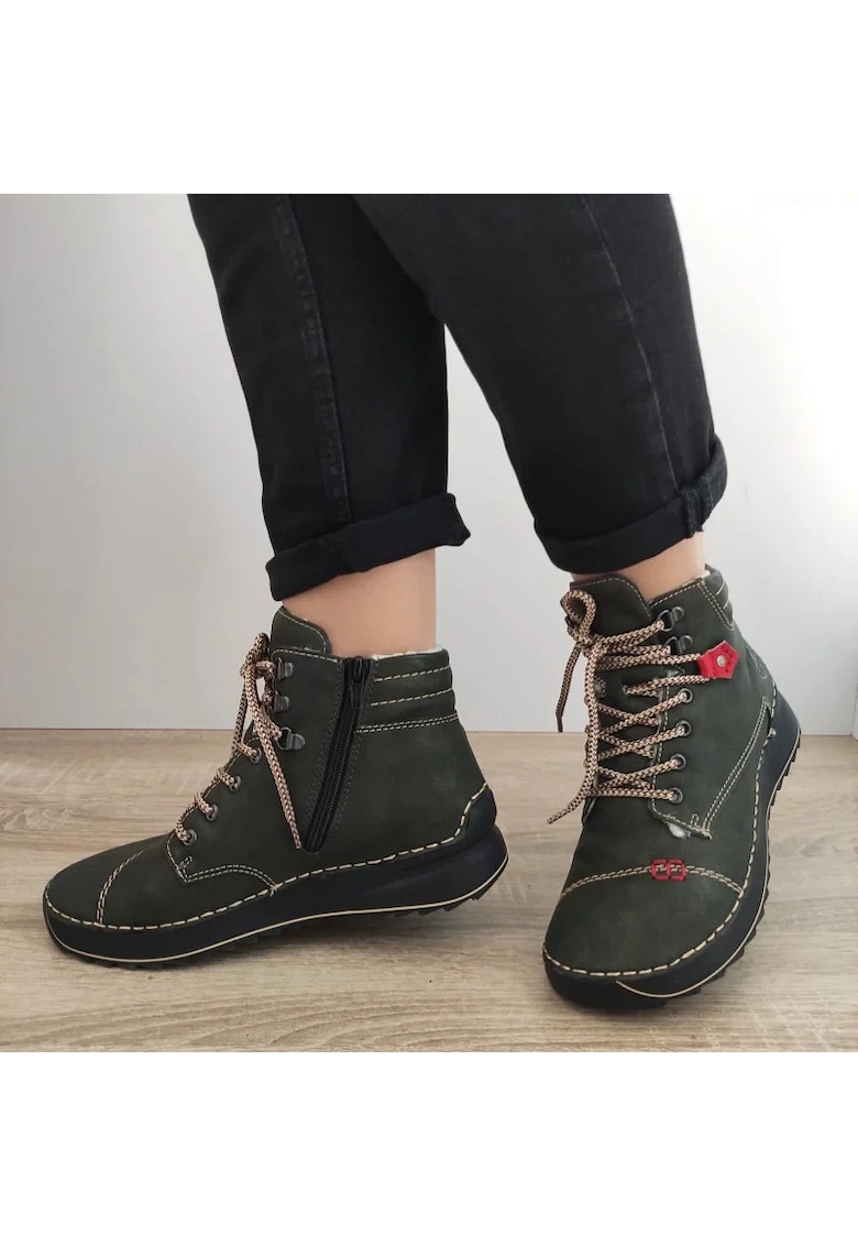 Ghete Casual Dama  51545-54 Verzi - Green