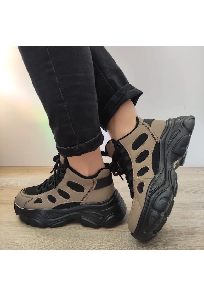 Ghete Casual Dama F301 B - Bej