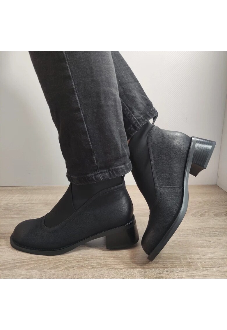 Ghete Elegante Dama B21-1 - Negru