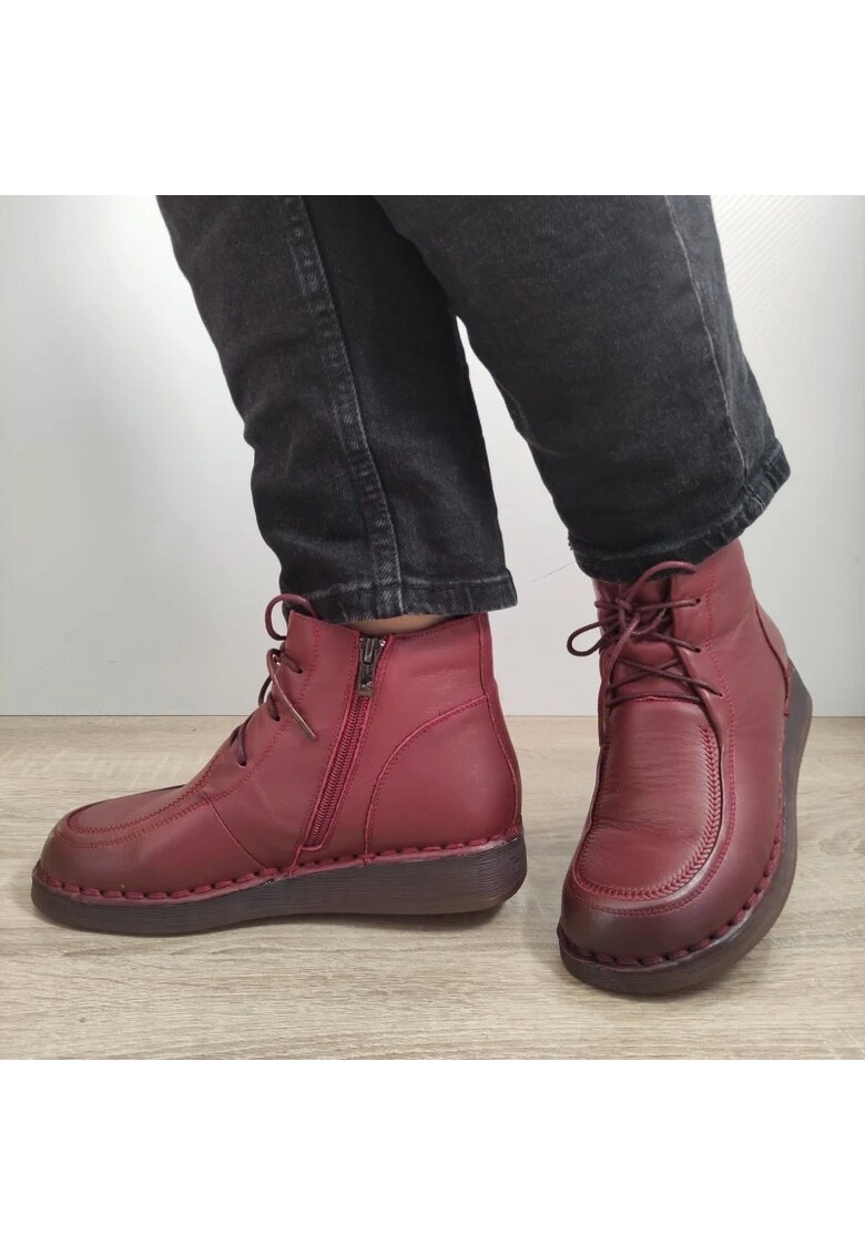 Ghete Casual Dama H750 B - Visiniu