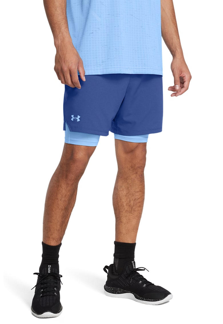 Pantaloni scurti cambrati cu design 2in1 - pentru antrenament Vanish