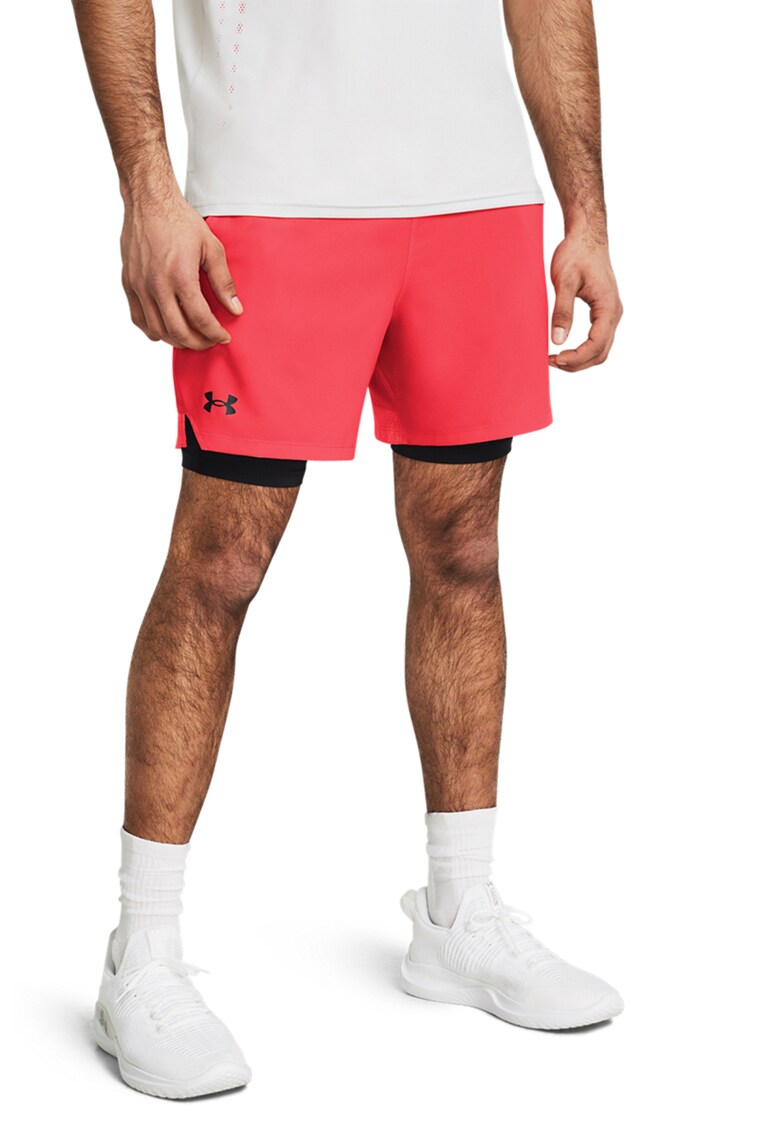 Pantaloni scurti cambrati cu design 2in1 - pentru antrenament Vanish