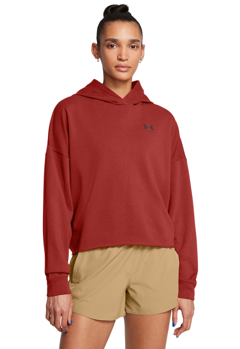 Hanorac lejer din material terry - pentru fitness Rival