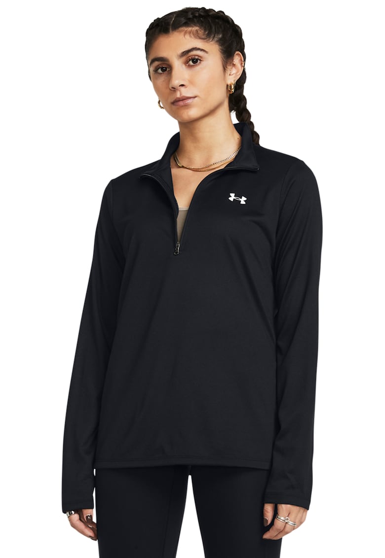 Bluza cu fenta cu fermoar - pentru antrenament