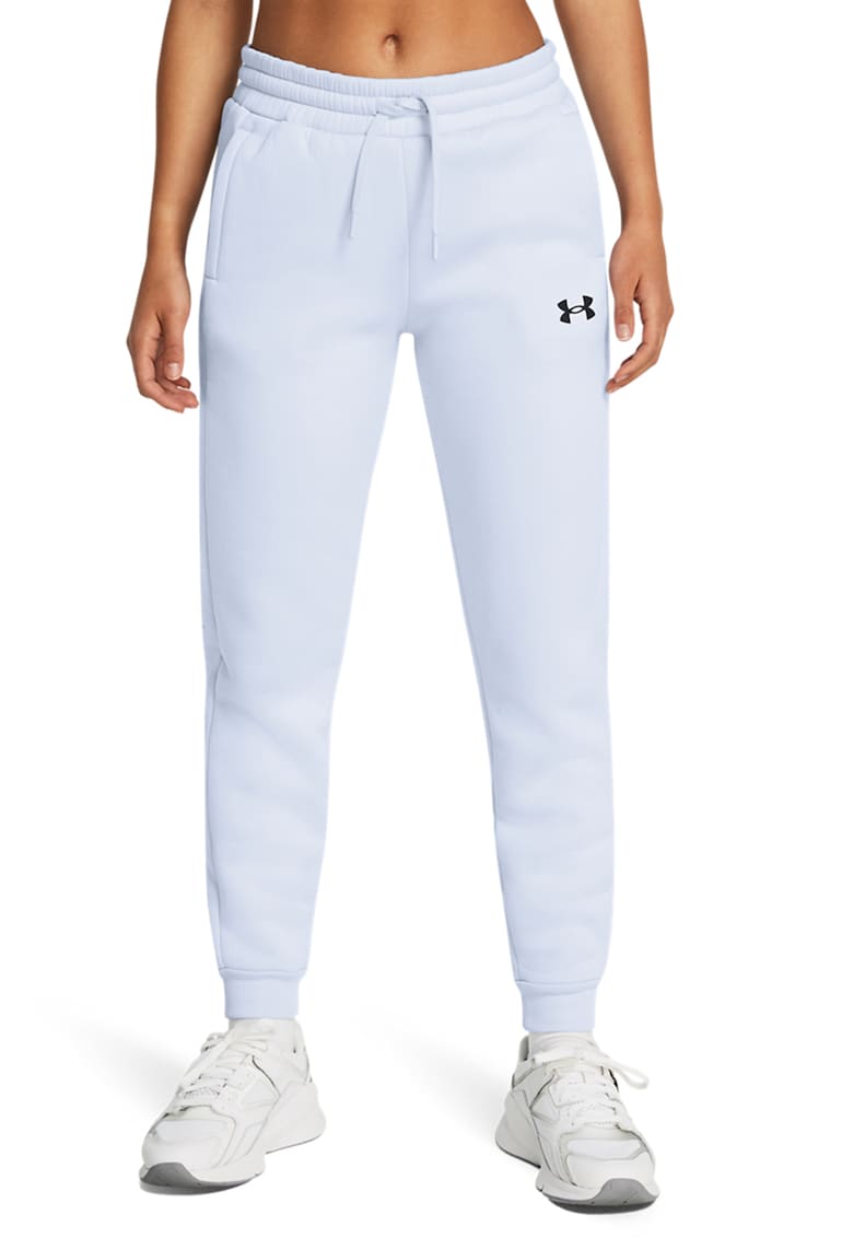 Pantaloni de trening din fleece cu logo - pentru antrenament