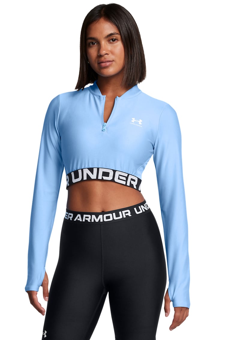 Bluza crop pentru fitness Heatgear