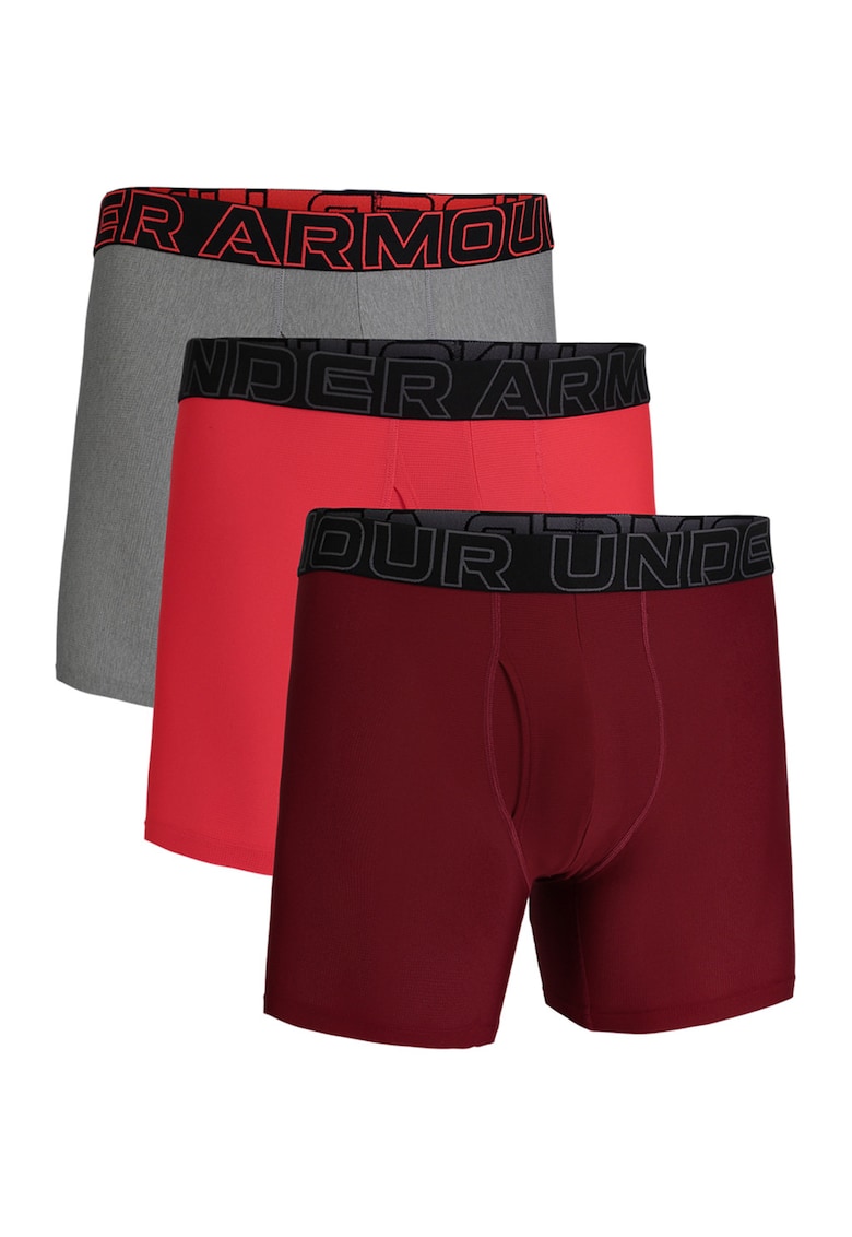 Set de boxeri cu logo - pentru fitness Performance - 3 Perechi