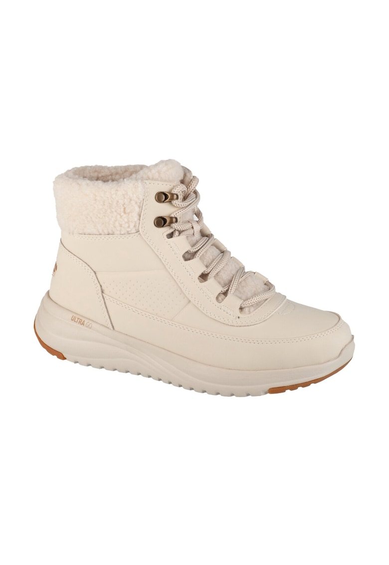 Skechers Ghete de piele ecologica On-The-Go - Bej