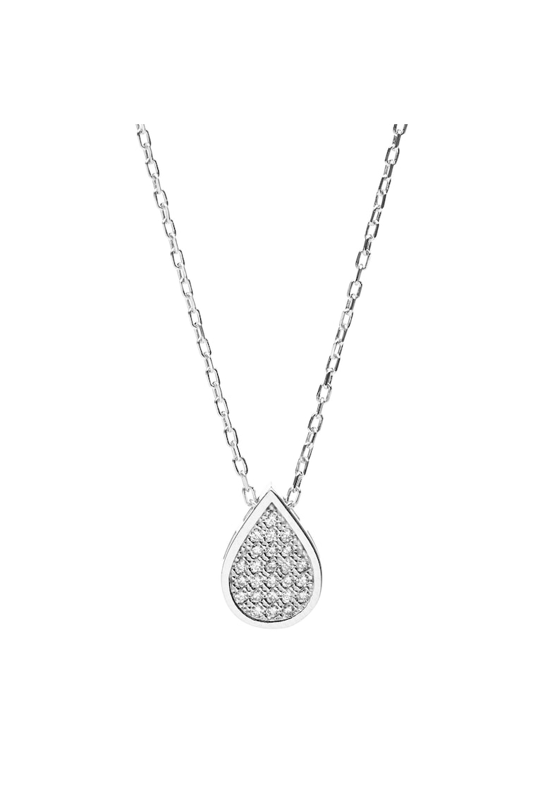 Colier Argint Lacrima - Cristale Swarovski