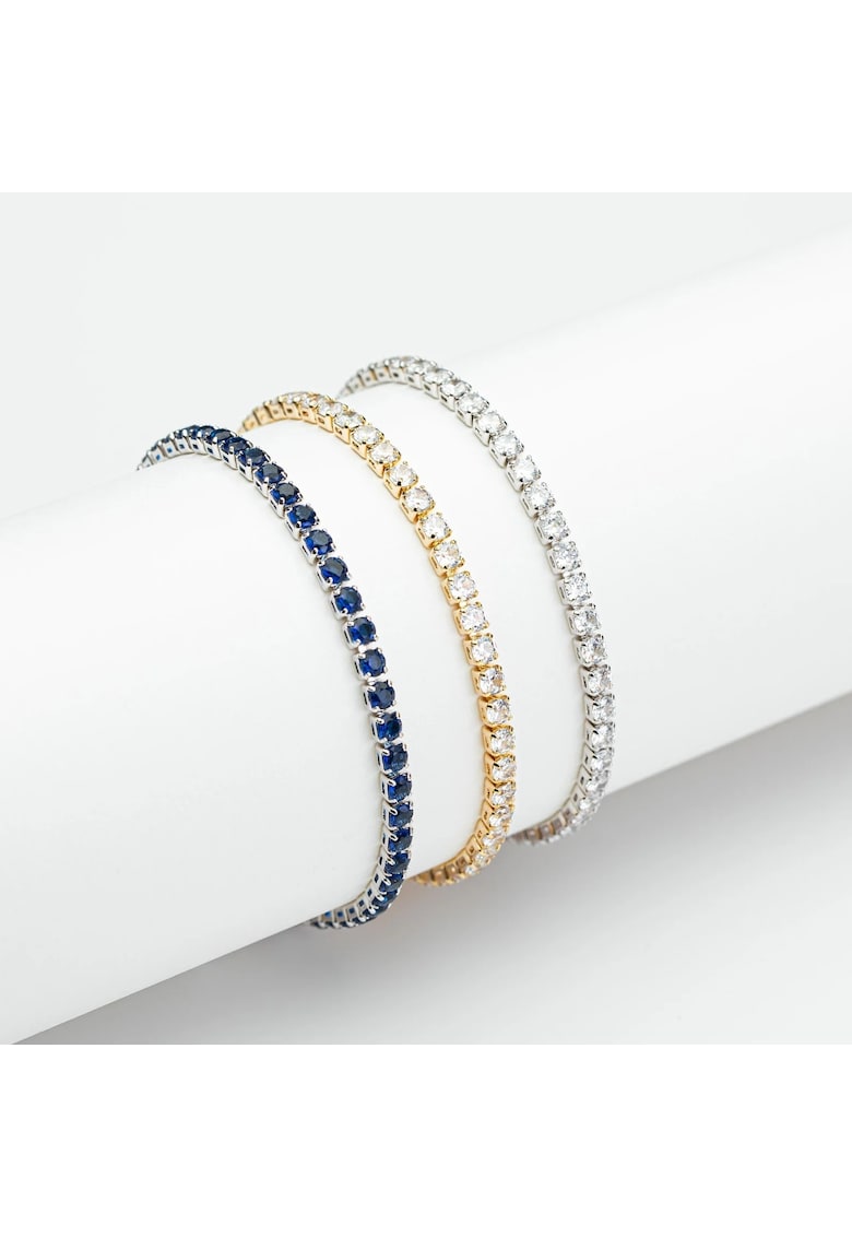 Set 3 Bratari Tennis Placate Cu Aur