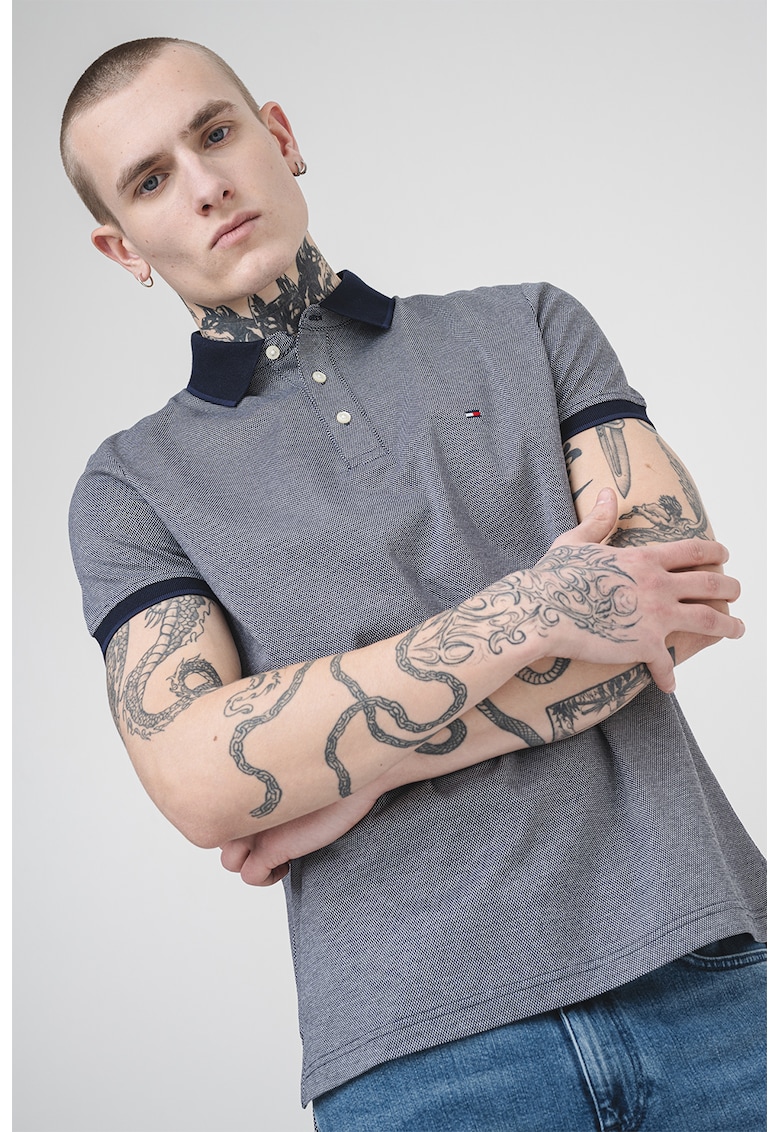 Tricou polo de bumbac