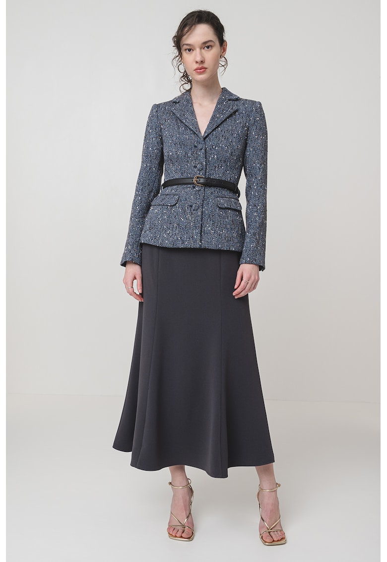 Rochie cu model 2 in 1 si o curea in talie