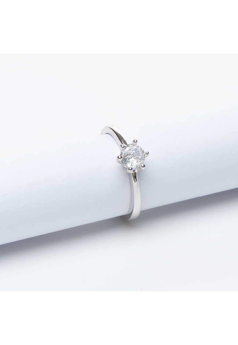 Inel Argint 925 Solitaire Cu Piatra