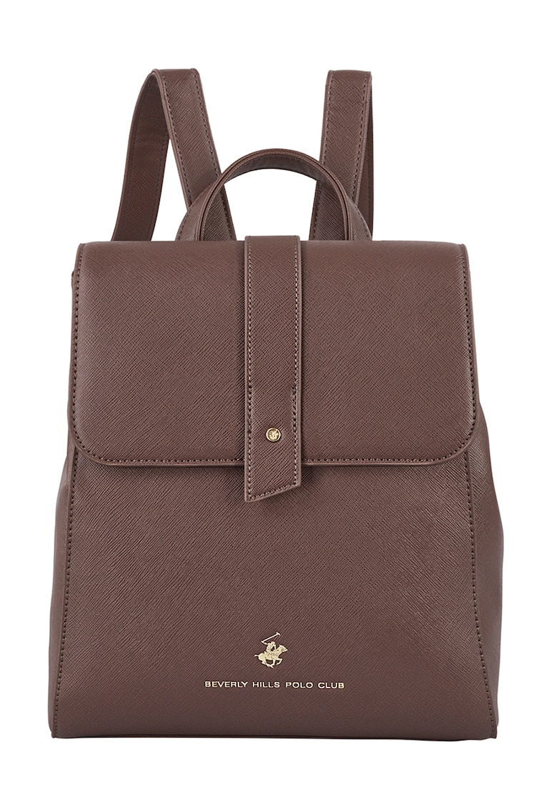 Rucsac din piele ecologica cu clapa