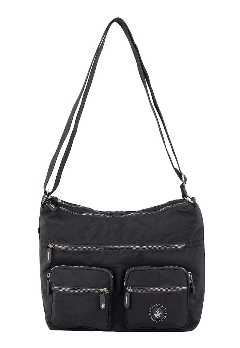 Geanta messenger cu buzunare multiple