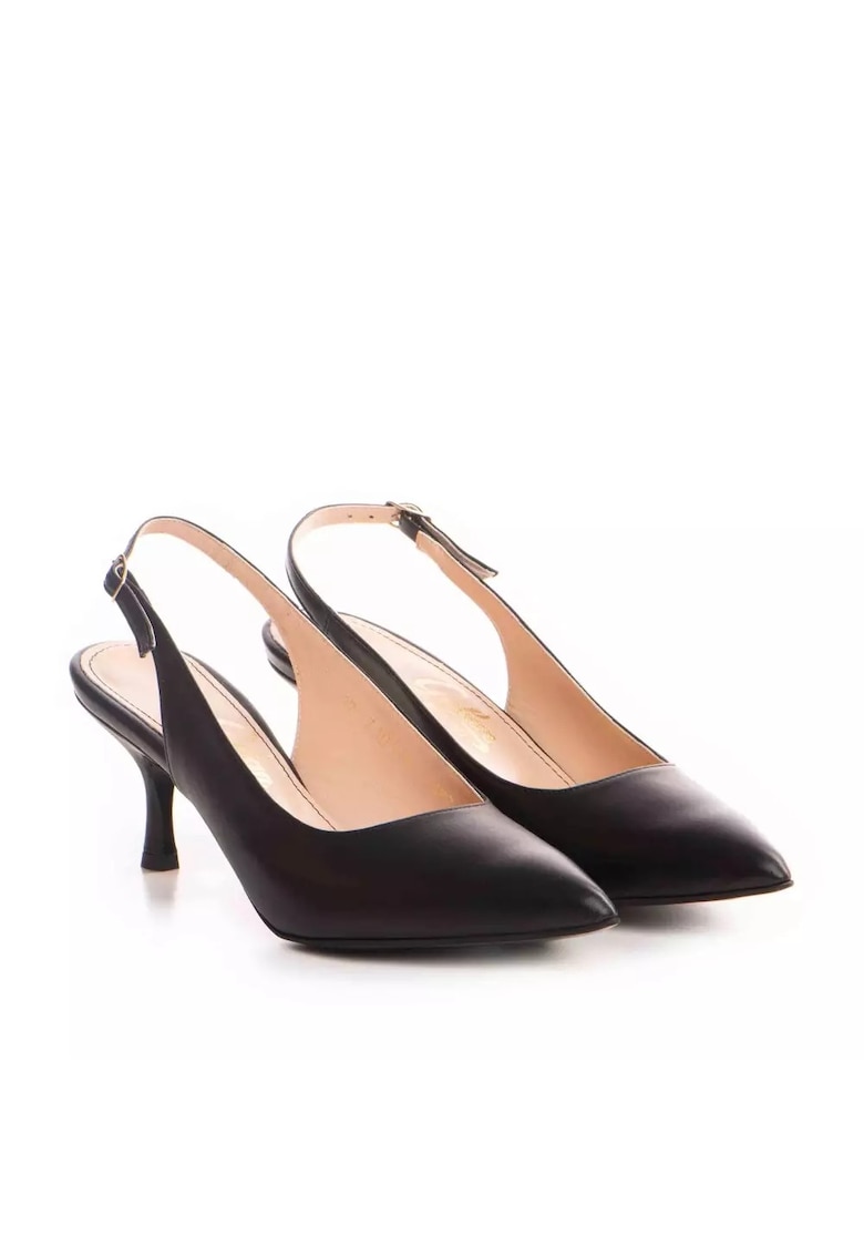 Pantofi dama model 1489 nappa negru