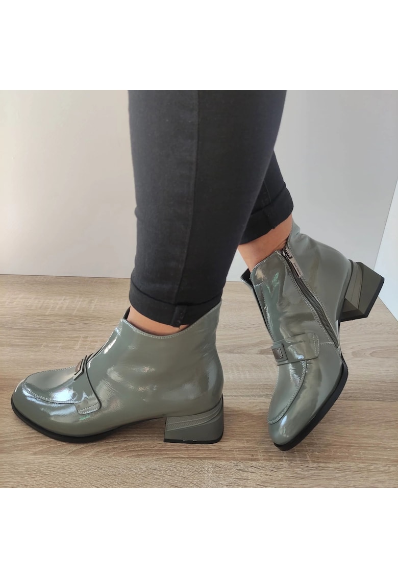 Ghete Elegante Dama K2169B-3B - Vernil Lac
