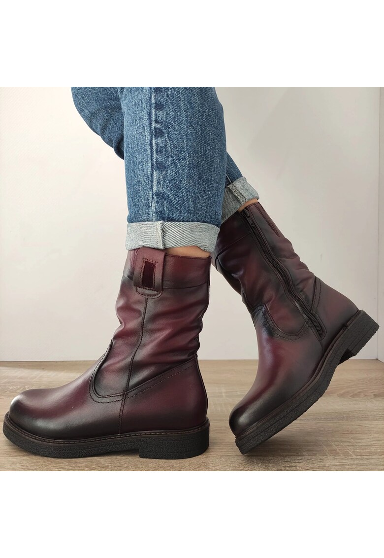 Ghete Casual Dama 151831 - Bordo - Visiniu