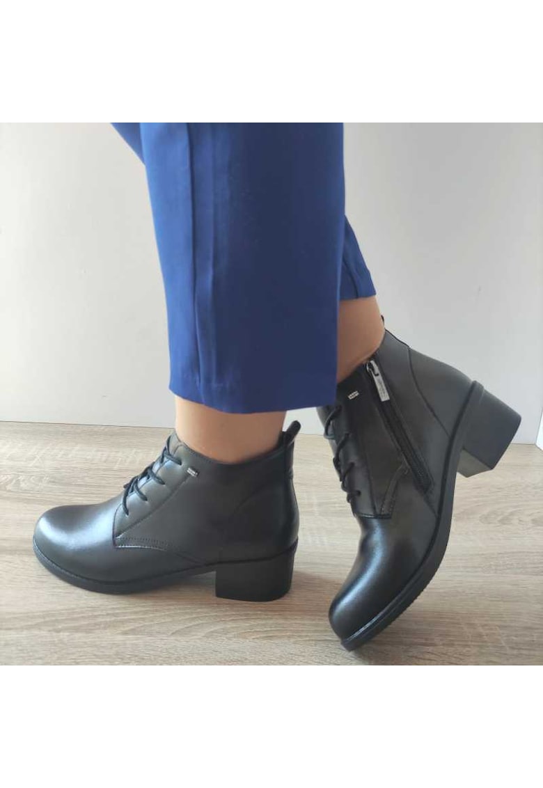 Ghete Casual Dama 930015 01-N Negre - Negru